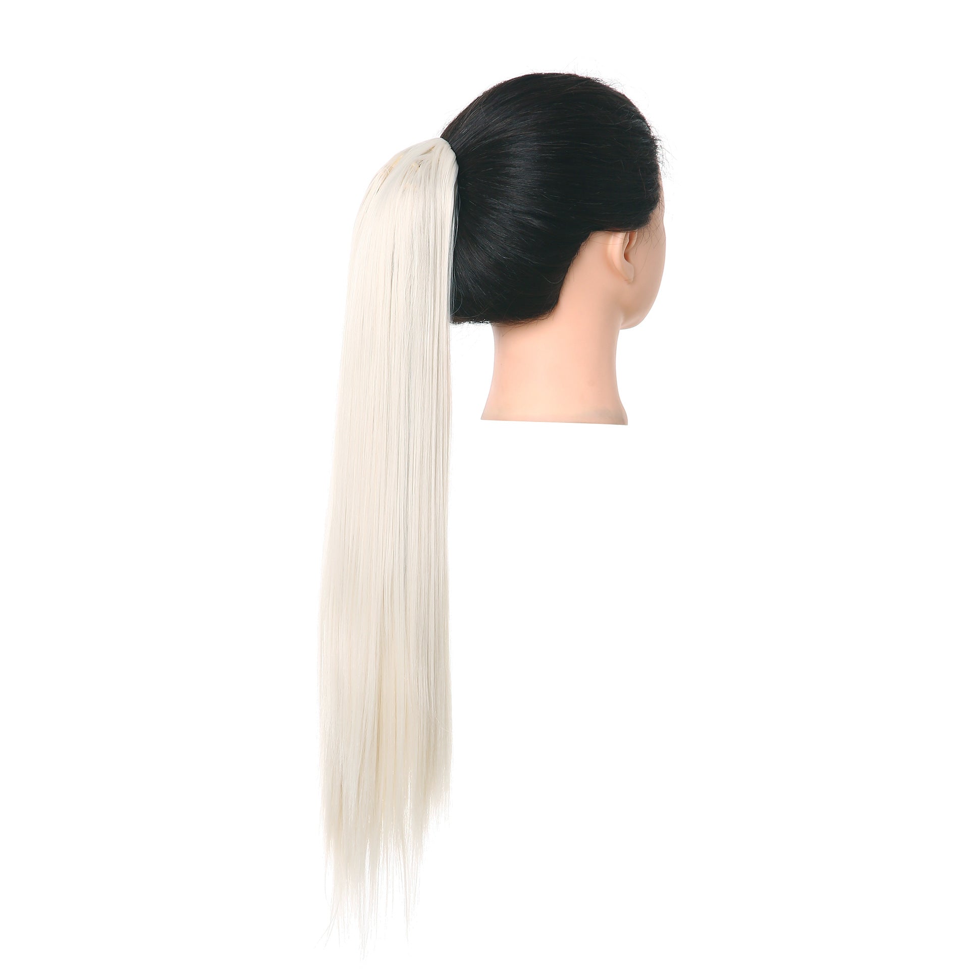 European And American Synthetic Fiber Ponytail Wigs For Women