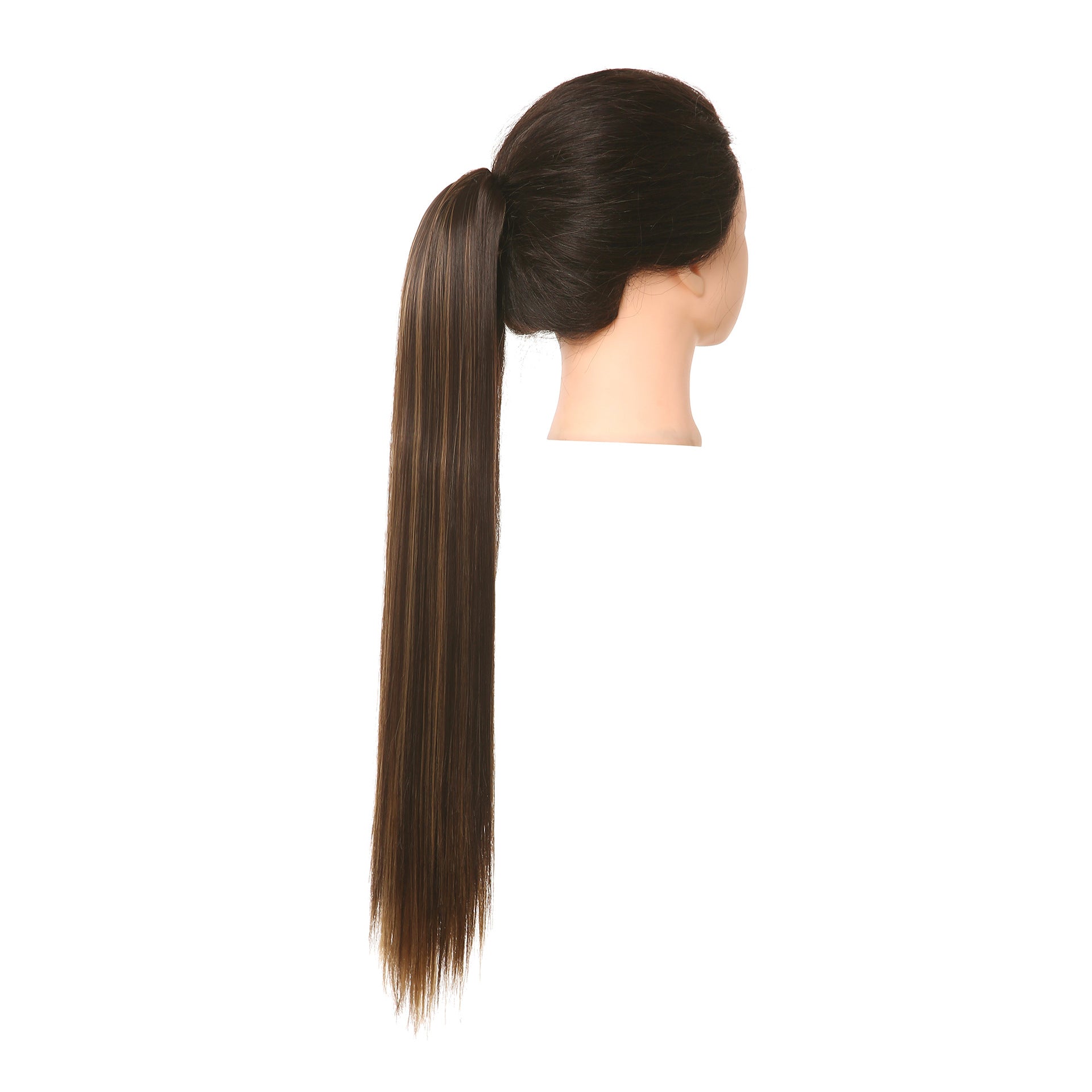 European And American Synthetic Fiber Ponytail Wigs For Women